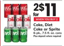 ACME Coke, Diet Coke or Sprite offer