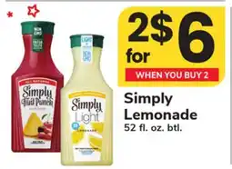 ACME Simply Lemonade offer