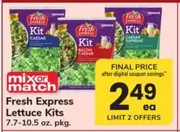 ACME Fresh Express Lettuce Kits offer