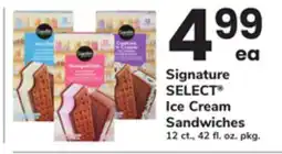 ACME Signature SELECT Ice Cream Sandwiches offer