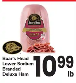 ACME Boar's Head Lower Sodium Branded Deluxe Ham offer