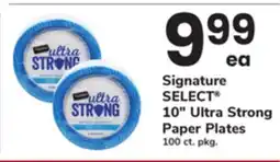 ACME Signature SELECT 10 Ultra Strong Paper Plates offer