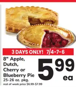 ACME 8 Apple, Dutch, Cherry or Blueberry Pie offer
