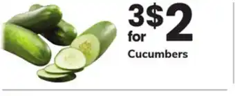 ACME Cucumbers offer