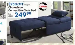 Boscov's Chameleon Convertible Chair Bed offer