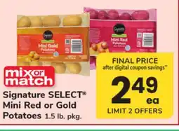 ACME Signature SELECT Mini Red or Gold Potatoes offer
