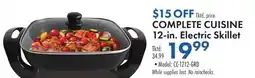 Boscov's COMPLETE CUISINE 12-in. Electric Skillet offer