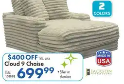 Boscov's Cloud 9 Chaise offer