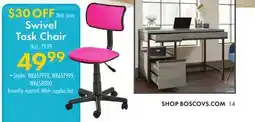 Boscov's Swivel Task Chair offer