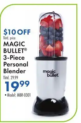 Boscov's MAGIC BULLET 3-Piece Personal Blender offer