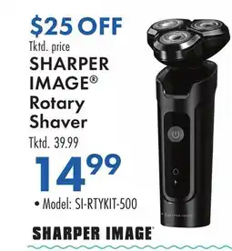 Boscov's SHARPER IMAGE Rotary Shaver offer