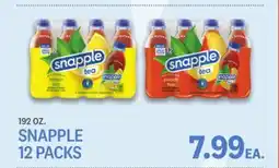Kings Food Markets SNAPPLE 12 PACKS offer