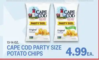 Kings Food Markets CAPE COD PARTY SIZE POTATO CHIPS offer