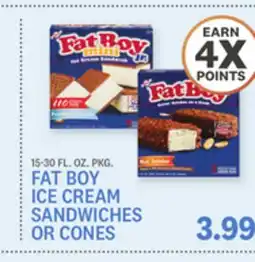 Kings Food Markets FAT BOY ICE CREAM SANDWICHES OR CONES offer