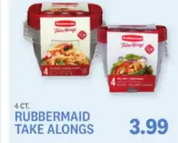 Kings Food Markets RUBBERMAID TAKE ALONGS offer