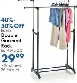 Boscov's Double Garment Rack offer