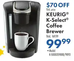 Boscov's KEURIG K-Select Coffee Brewer offer