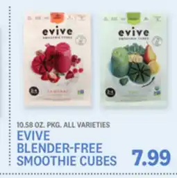 Kings Food Markets EVIVE BLENDER-FREE SMOOTHIE CUBES offer