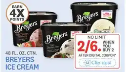 Kings Food Markets BREYERS ICE CREAM offer