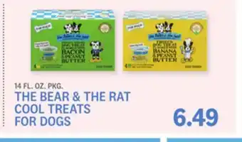 Kings Food Markets THE BEAR & THE RAT COOL TREATS FOR DOGS offer