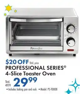 Boscov's PROFESSIONAL SERIES 4-Slice Toaster Oven offer