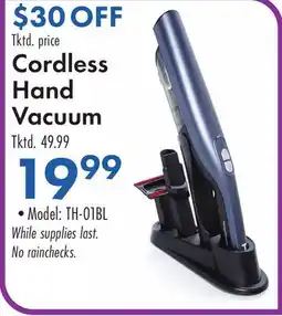 Boscov's Cordless Hand Vacuum offer