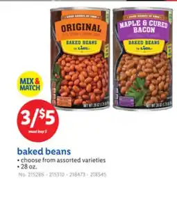 Lidl baked beans offer