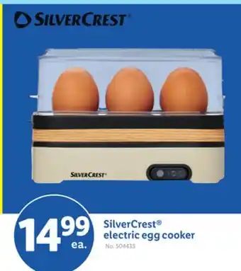 Lidl SilverCrest Electric Egg Cooker offer
