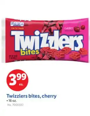 Lidl Twizzlers bites, cherry offer