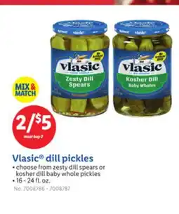 Lidl Vlasic dill pickles offer