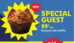 Lidl banana nut muffin offer