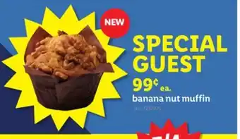 Lidl banana nut muffin offer