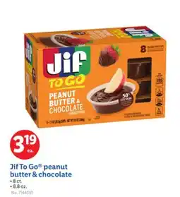 Lidl Jif To Go peanut butter & chocolate offer
