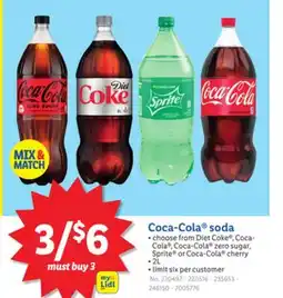 Lidl Coca-Cola soda offer