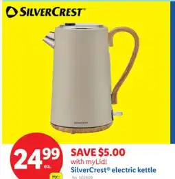Lidl SilverCrest electric kettle offer