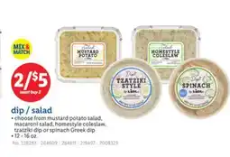 Lidl Dip/Salad offer