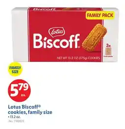 Lidl Lotus Biscoff cookies, family size offer