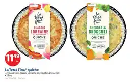 Lidl La Terra Fina quiche offer