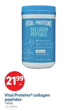 Lidl Vital Proteins collagen peptides offer