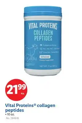 Lidl Vital Proteins collagen peptides offer