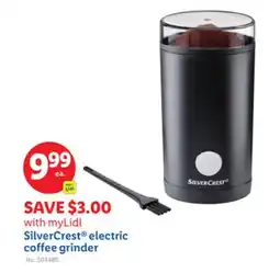 Lidl SilverCrest electric coffee grinder offer