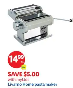 Lidl Livarno Home pasta maker offer