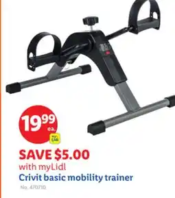 Lidl Crivit basic mobility trainer offer