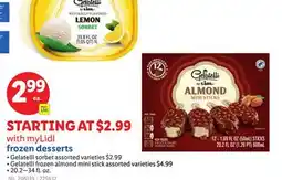 Lidl frozen desserts offer
