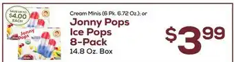 DeCicco & Sons Jonny Pops Ice Pops 8-Pack offer
