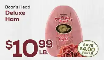 DeCicco & Sons Boar's Head Deluxe Ham offer