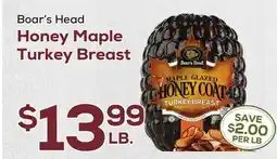 DeCicco & Sons Boar's Head Honey Maple Turkey Breast offer