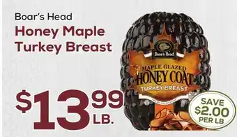 DeCicco & Sons Boar's Head Honey Maple Turkey Breast offer