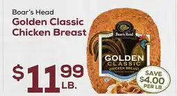 DeCicco & Sons Boar's Head Golden Classic Chicken Breast offer