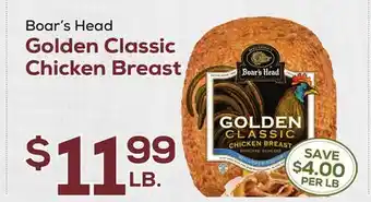 DeCicco & Sons Boar's Head Golden Classic Chicken Breast offer